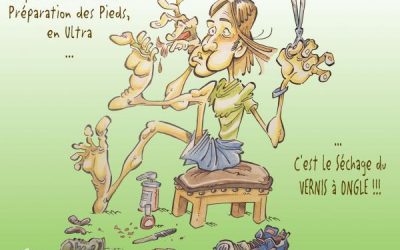 Préparation des pieds