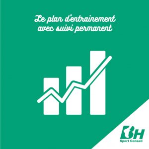 Plan d’entraînement avec suivi permanent (Tarif TTC/Semaine)
