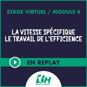 REPLAY module 4: La vitesse spécifique