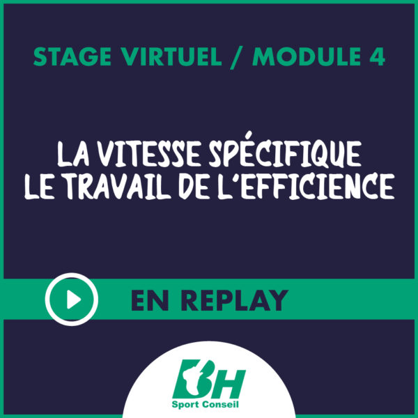 REPLAY module 4: La vitesse spécifique